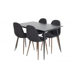 Silar Spisebordssæt - Sort og Natur