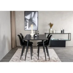Silar t Spisebordssæt - Sort