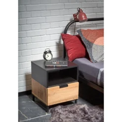 SILVIA natbord, wotan eg - Sort