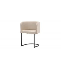 Simrishamn Spisebordsstol - Beige og Sort