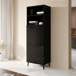 SKAB 60 ABETO mat Sort/ glans Sort