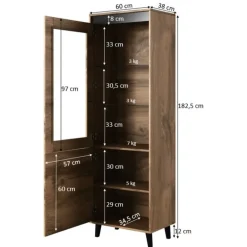 Skab NORD Votan Eg/Antracit