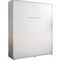 Skabsseng 160x200 cm – Nordica i Hvid med LED