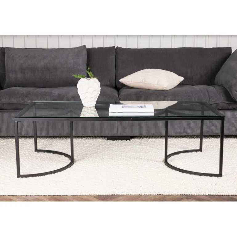 Skanor Bord - Sort og Transparent