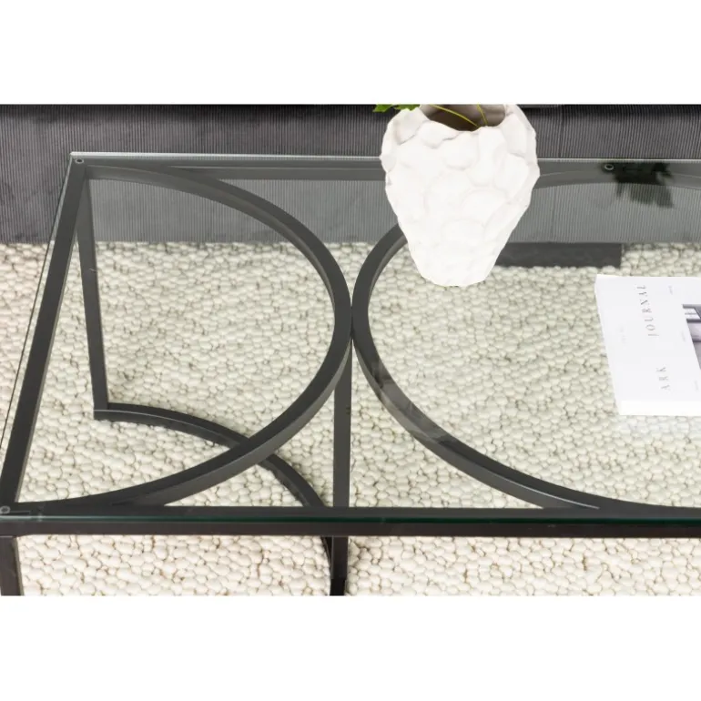 Skanor Bord - Sort og Transparent