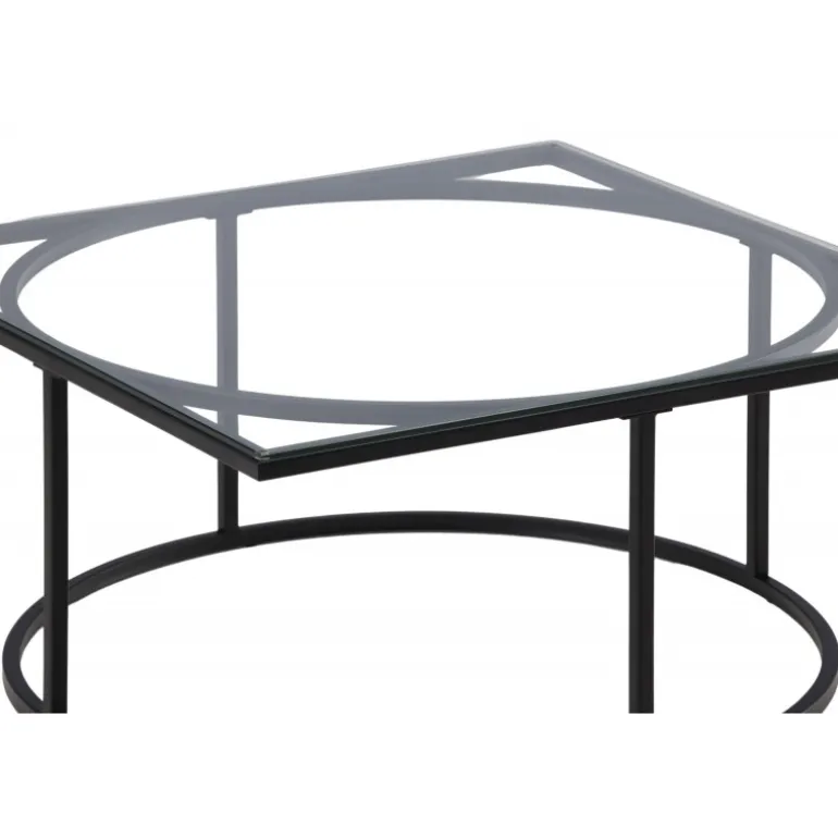 Skanor Bord - Sort og Transparent