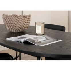 Skate Oval Spisebordssæt - Sort