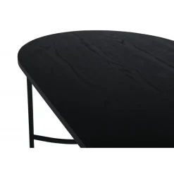 Skate Ovalt spisebord - Sort