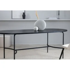 Skate Ovalt spisebord - Sort