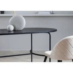 Skate Ovalt spisebord - Sort