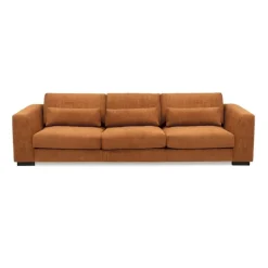 Skive 3 pers Fløjl sofa