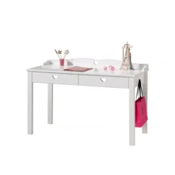 Skrivebord hvid – Amori med romantiske detaljer