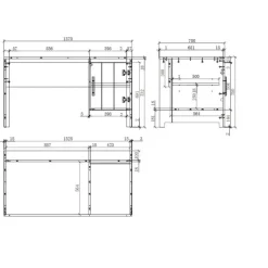 Skrivebord i hvid – Erik