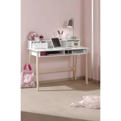 Skrivebord i skandinavisk stil – Kiddy, hvid
