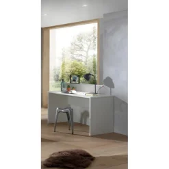 Skrivebord London – hvidt, moderne og enkelt