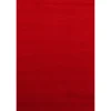 Sky Kortluvet tæppe Ensfarvet - Rød