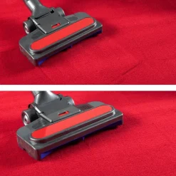 Sky Kortluvet tæppe Ensfarvet - Rød