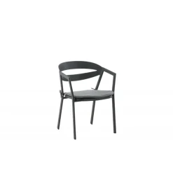 Slit Havestol - Sort,Grå