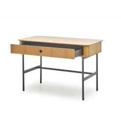 SMART B-1 skrivebord - Naturlig eg - Sort