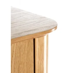 SMART RTV-1 TV bord - Naturlig eg/Sort