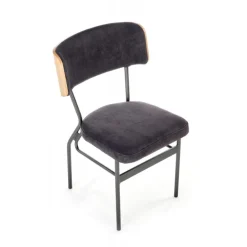 SMART-KR Spisebordsstol - Natur eg/Sort