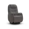 SMÖGEN Recliner grå stof lænestol