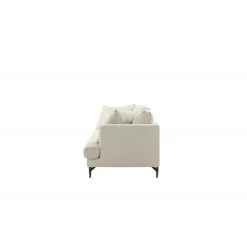Sofia 3 personers Sofa - Beige Fløjl