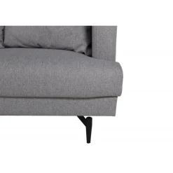 Sofia 3 personers Sofa - Sort og Grå