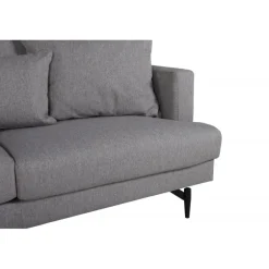 Sofia 3 personers Sofa - Sort og Grå