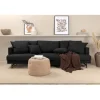 Sofia 3 personers Sofa - Sort