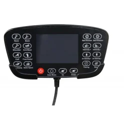 SOLARIA massagestol / varmefunktion / farver: Creme / Grå / guld