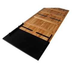 Sortlakeret MDF tillægsplader bestående af et sæt, 2 stk. plader