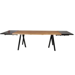 Sortlakeret MDF tillægsplader bestående af et sæt, 2 stk. plader