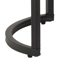 Spiro sofabord grå;sort MDF