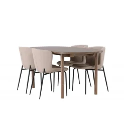 Spisebordssæt Andy med Modesto stole