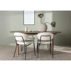 Spisebordssæt Andy med stolene Chico
