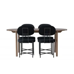 Spisebordssæt Andy med stole Stella