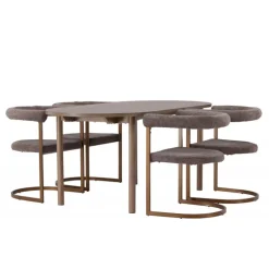 Spisebordssæt Andy med stole Morning