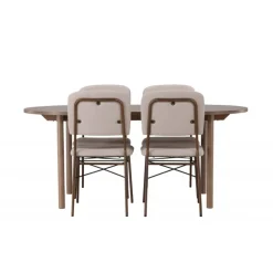 Spisebordssæt Andy med stole Seda