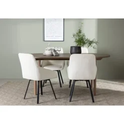 Spisebordssæt Andy med stole Rosie