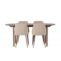 Spisebordssæt Andy med stole Night