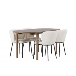 Spisebordssæt Andy med stole Edina