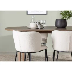 Spisebordssæt Andy med stole Edina