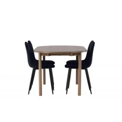 Spisebordssæt Andy med stolene Polar