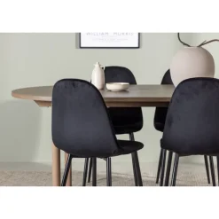 Spisebordssæt Andy med stolene Polar