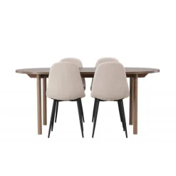 Spisebordssæt Andy med stole Polar