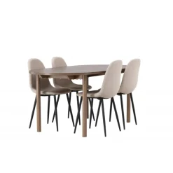 Spisebordssæt Andy med stole Polar