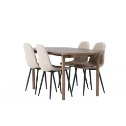 Spisebordssæt Andy med stole Polar