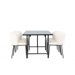 Spisebordssæt Astrid med Spisebordsstole Edina