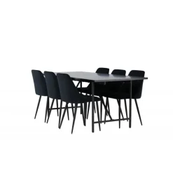 Spisebordssæt Astrid med Spisebordsstole Night